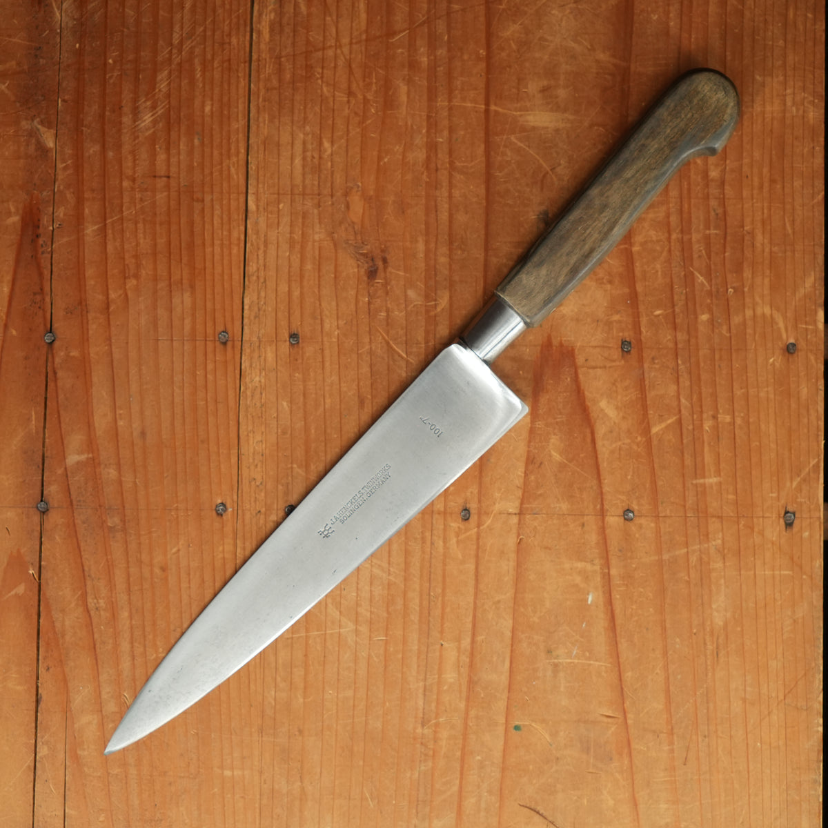 J.A. Henckels 7” French Style Chef Knife 100-7” Solingen Germany 1920s 30s