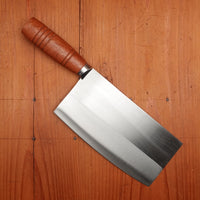 New Old Stock 180mm Chinese Cleaver Carbon Steel Taiwan 1980s