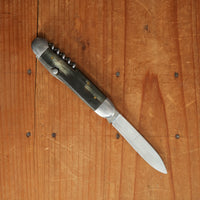 Saint Hubert Bucher Inox 11cm Multiblade Stainless & Horn 1950s?