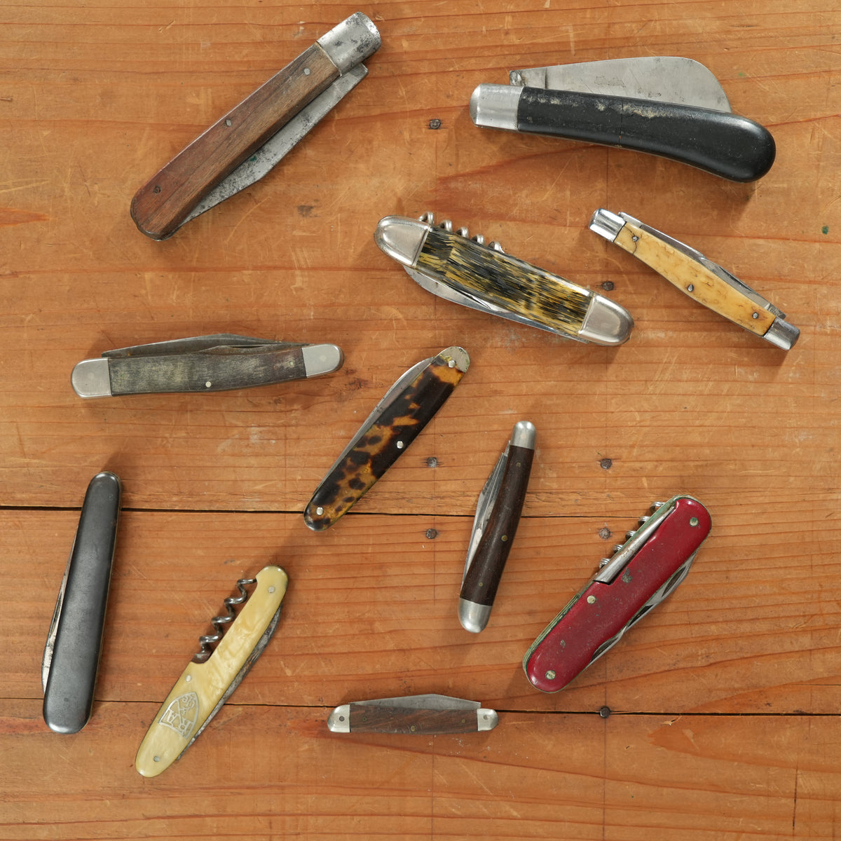 Assorted Vintage Pocket Knives European