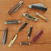 Assorted Vintage Pocket Knife Europe 1920-70