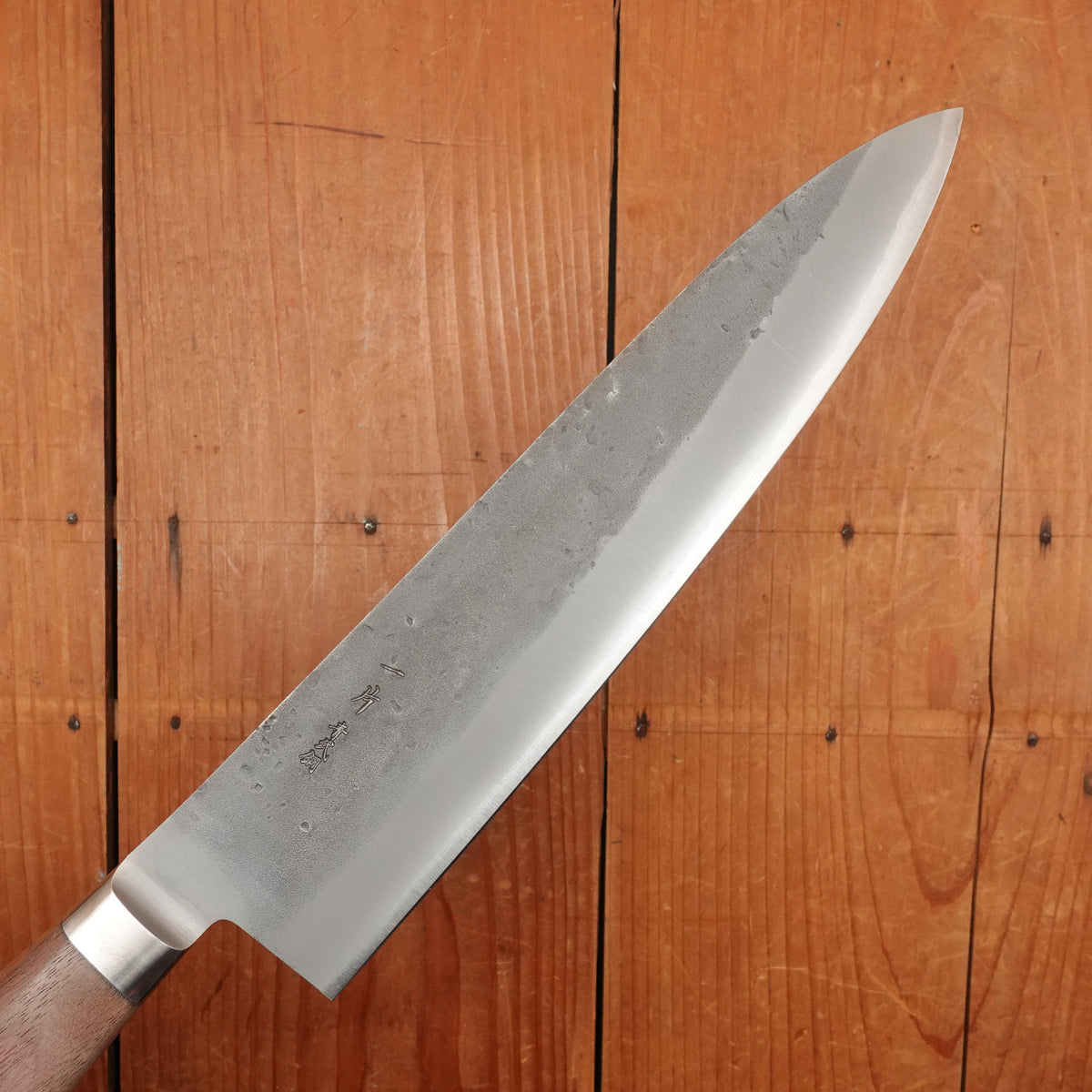 Hitohira TD 210mm Gyuto Stainless Clad Aogami 2 Nashiji Western