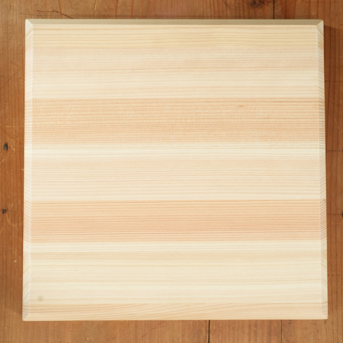 Hinoki Wood Dinner Plate - 27cm Square