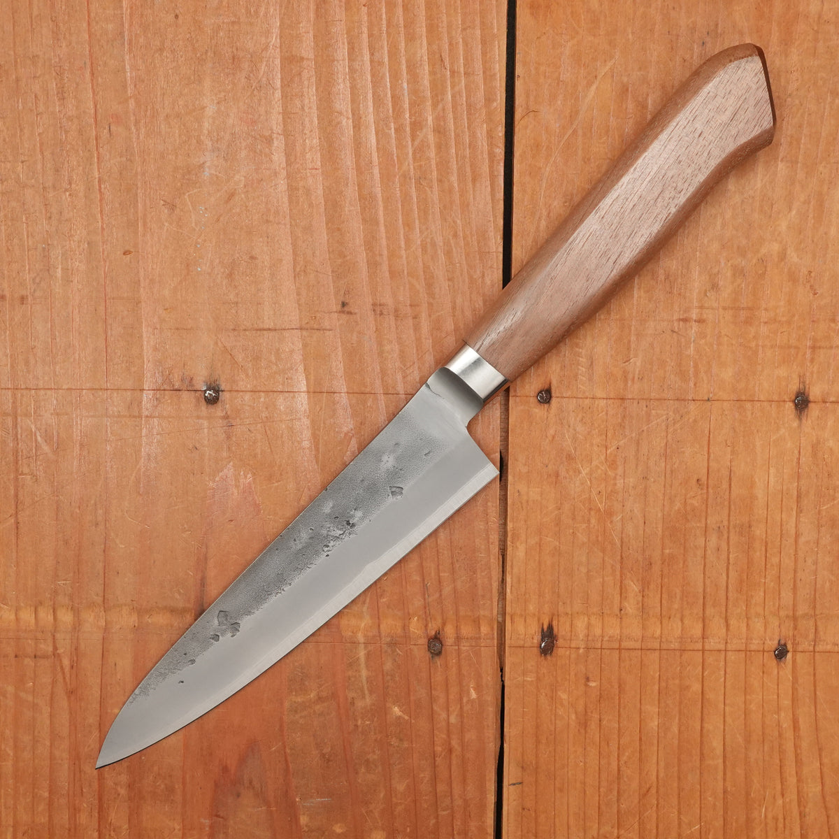 Hitohira TD 125mm Petty Stainless Clad Aogami 2 Nashiji Western