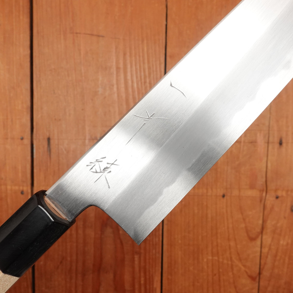 Hitohira Kikuchiyo Ren 210mm Gyuto Shirogami 2