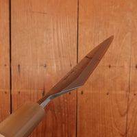 Hitohira TD 165mm Santoku Stainless Clad Aogami 2 Kurouchi Ho Wood Handle (D-Shape)