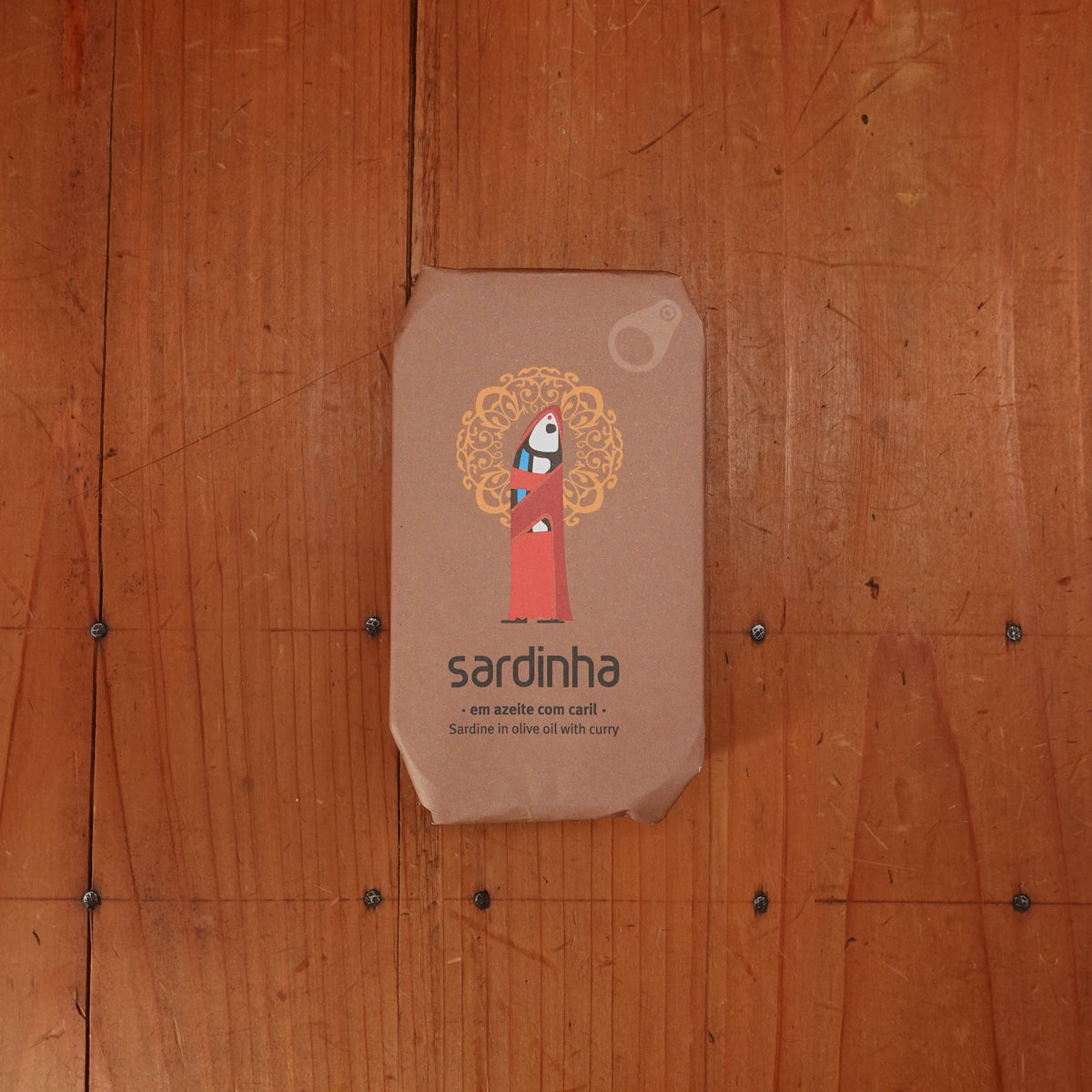 Sardinha Sardines in Olive Oil with Curry - 120g