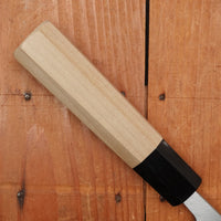 Hitohira Togashi 165mm Deba Shirogami 2 Ho Wood Octagonal with Saya