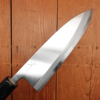 Hitohira Togashi 165mm Deba Shirogami 2 Ho Wood Octagonal with Saya