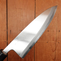 Hitohira Togashi 165mm Deba Shirogami 2 Ho Wood (D-Shape) with Saya