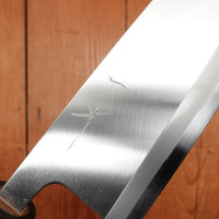Hitohira Togashi 165mm Deba Shirogami 2 Ho Wood (D-Shape) with Saya