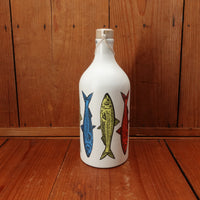 Muraglia Antico Frantoio Intense Fruity Extra Virgin Olive Oil in a Sardine Painted Bottle - 500ml