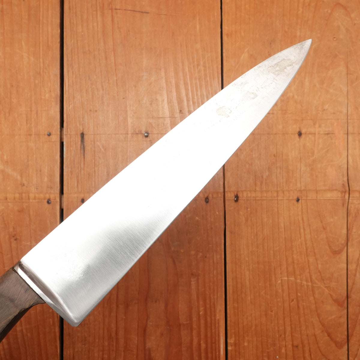Wester Bros 8" Chef Knife Hand Forged Carbon Steel Solingen, Germany 1950s