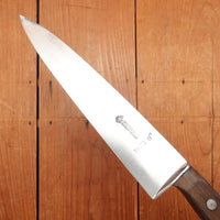 Wester Bros 8" Chef Knife Hand Forged Carbon Steel Solingen, Germany 1950s