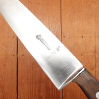 Wester Bros 8" Chef Knife Hand Forged Carbon Steel Solingen, Germany 1950s