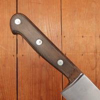 Wester Bros 8" Chef Knife Hand Forged Carbon Steel Solingen, Germany 1950s