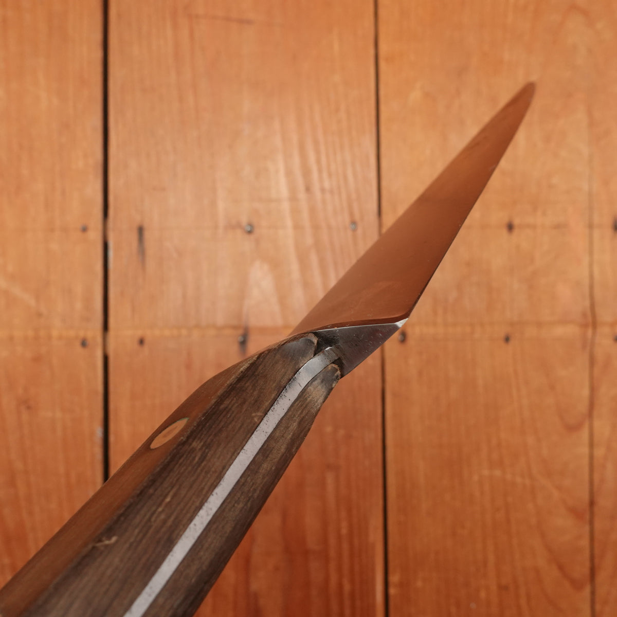 Wester Bros 8" Chef Knife Hand Forged Carbon Steel Solingen, Germany 1950s