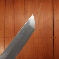Hatsukokoro Nakagawa 330mm Sakimaru Yanagi Aogami 1 Damascus Ebony Buffalo Horn
