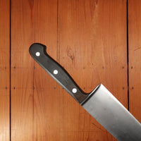 Unmarked 10.5" Chef Knife Carbon Steel Solingen 1960s
