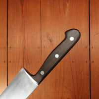 Unmarked 10.5" Chef Knife Carbon Steel Solingen 1960s