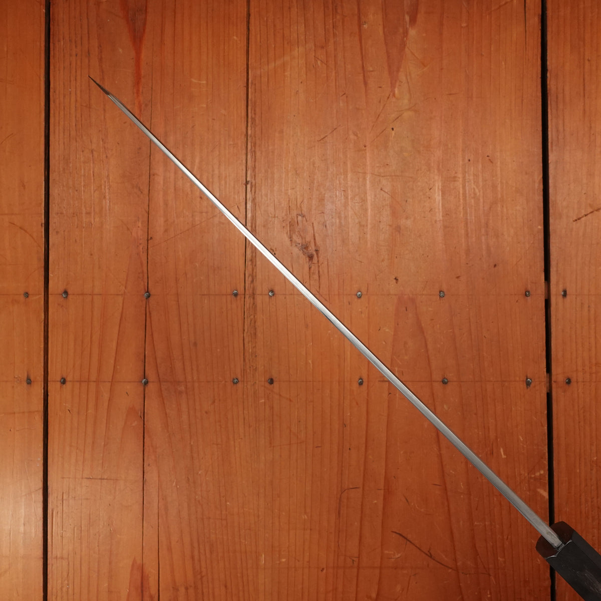 Hatsukokuro Nakagawa 300mm Kiritsuke Yanagi Aogami 1 Damascus Black Buffalo Horn