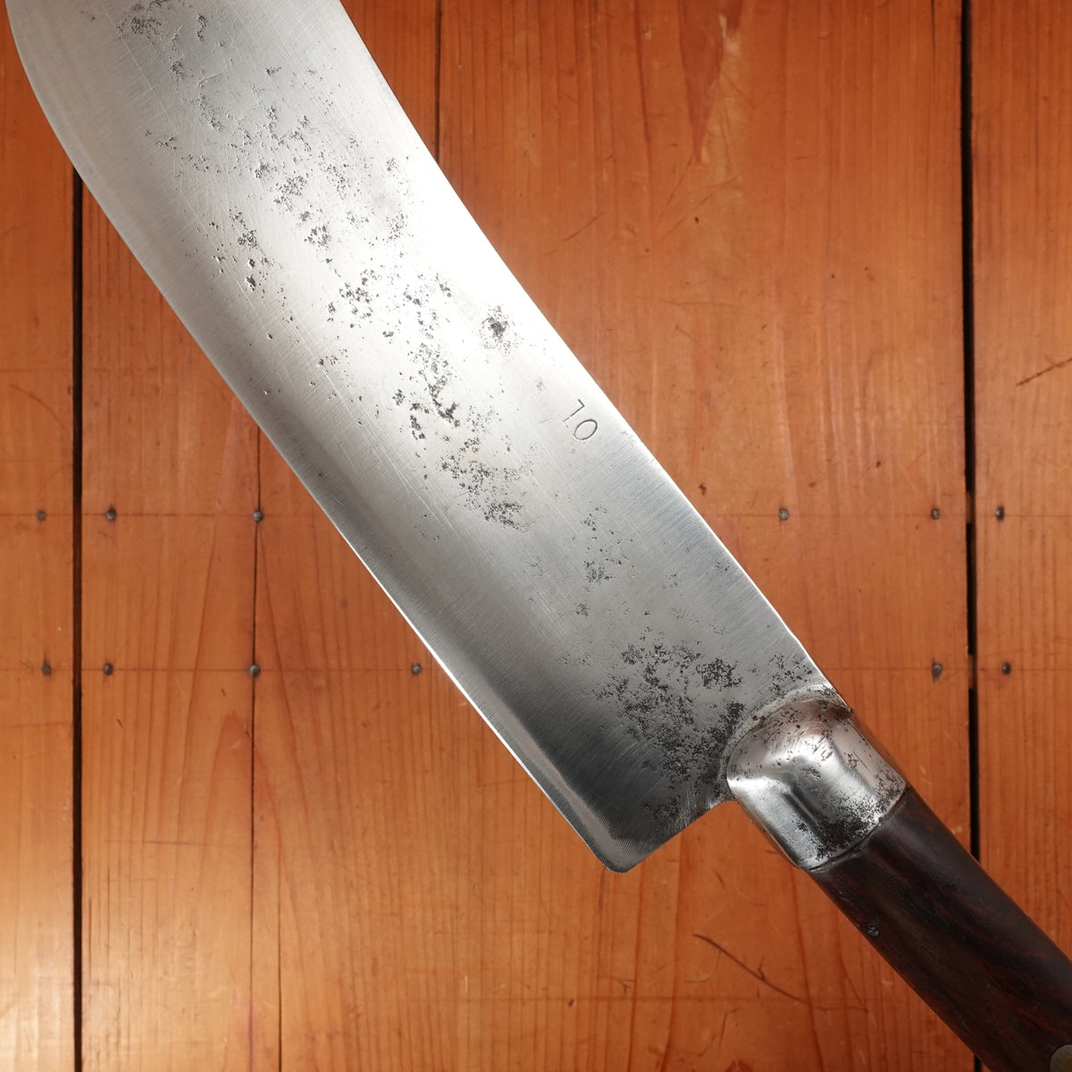 Refurbished Lambsplitter 10" Hand Forged Solid Carbon Steel Re-Handled