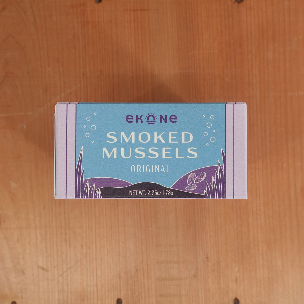 Ekone Oyster Co. Smoked Mussels - 3oz