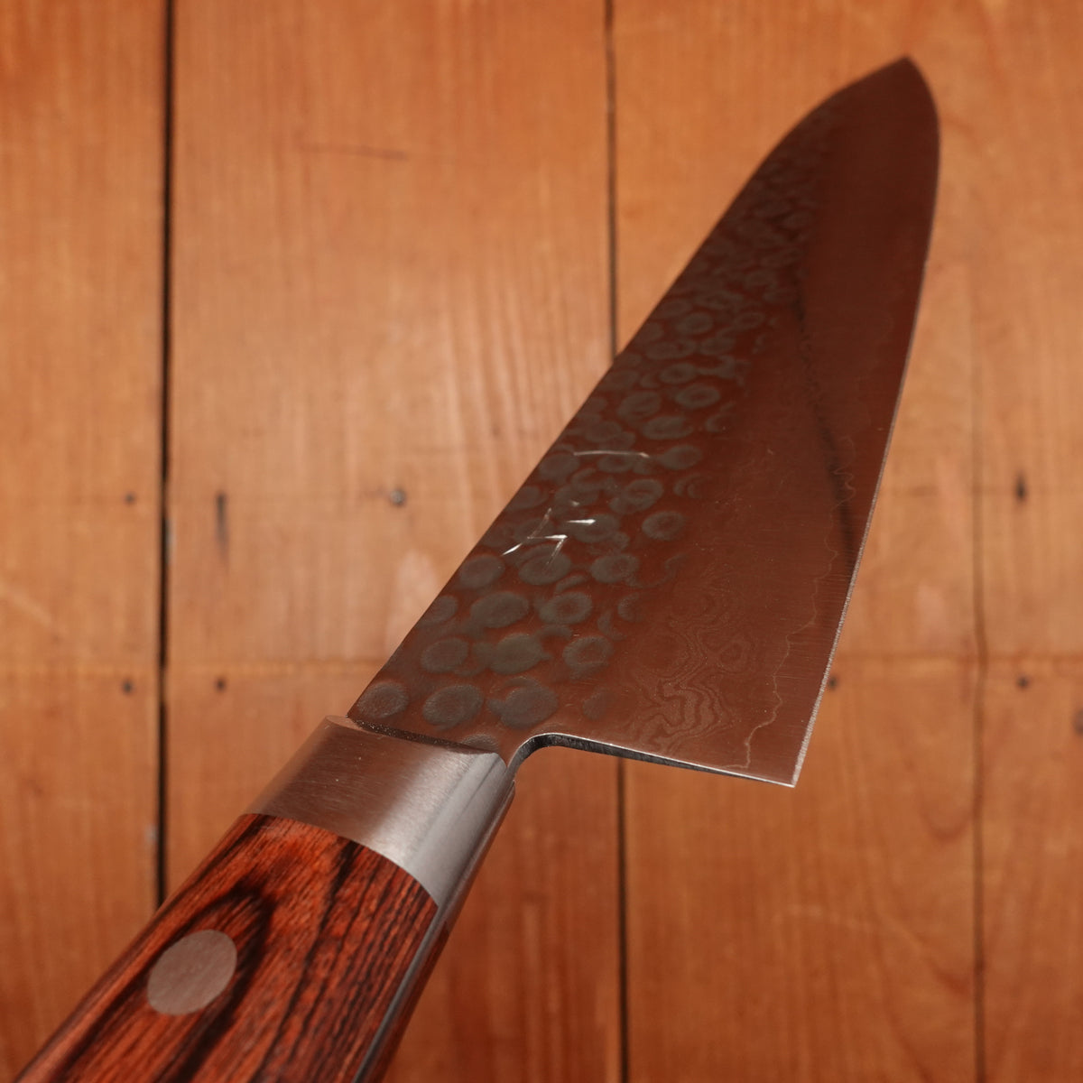 Hitohira HG 210mm Gyuto Stainless Suminagashi Tsuchime Western Handle