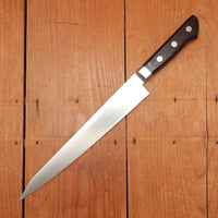 Morihei Hisamoto 240mm Sujihiki Stainless Pakka Handle