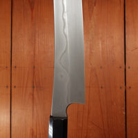 Nigara Hamono 300mm Sakimaru Yanagi Aogami 2 Honyaki Karin Burl Double Horn Handle W Saya