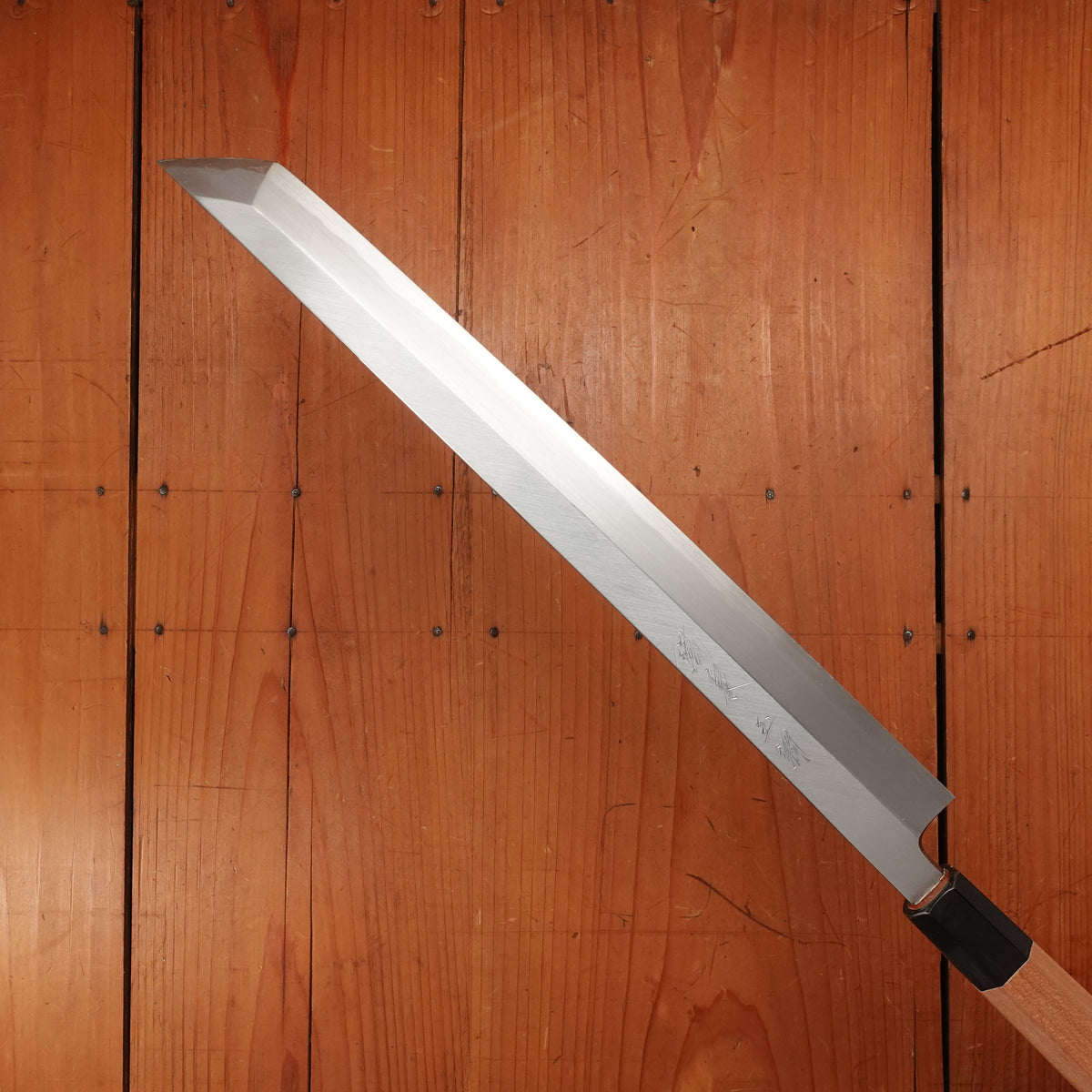 Tanabe Tatara 315mm Sakimaru Yanagi Tamahagane Tanaka / Shimizu with Saya