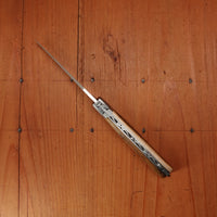 Fontenille Pataud Laguiole Nature 12cm Pocket Knife Stainless Pistachio Lockback