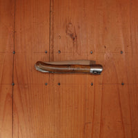 Fontenille Pataud Laguiole Nature 12cm Pocket Knife Stainless Pistachio Lockback