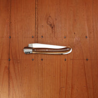 Fontenille Pataud Laguiole Nature 12cm Pocket Knife Stainless Pistachio Lockback