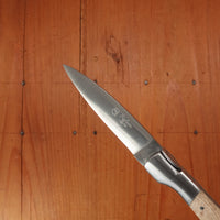 Fontenille Pataud Pialincu 10.5cm Pocket Knife Ash Burl Lockback