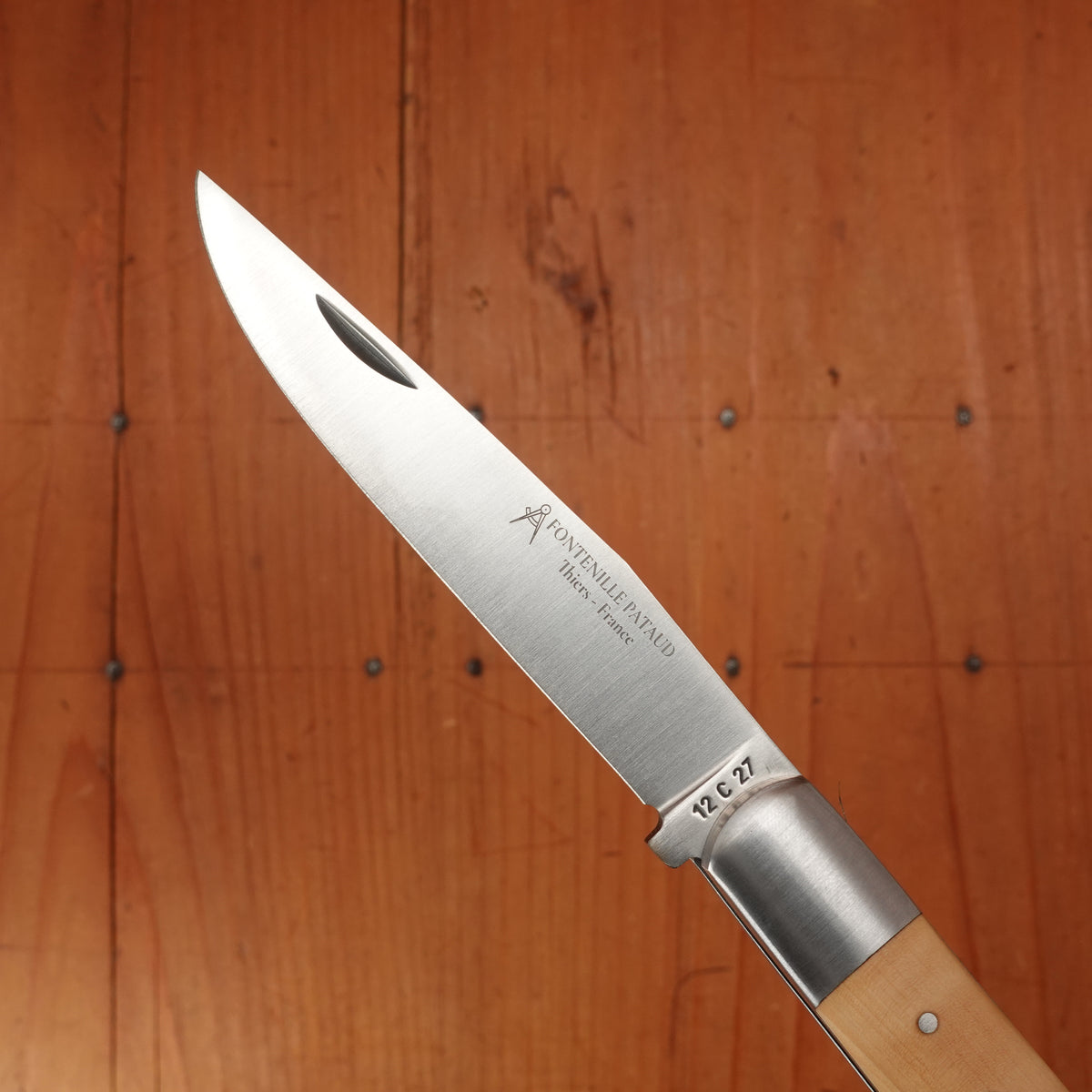 Fontenille Pataud Basque 12cm Pocket Knife Boxwood