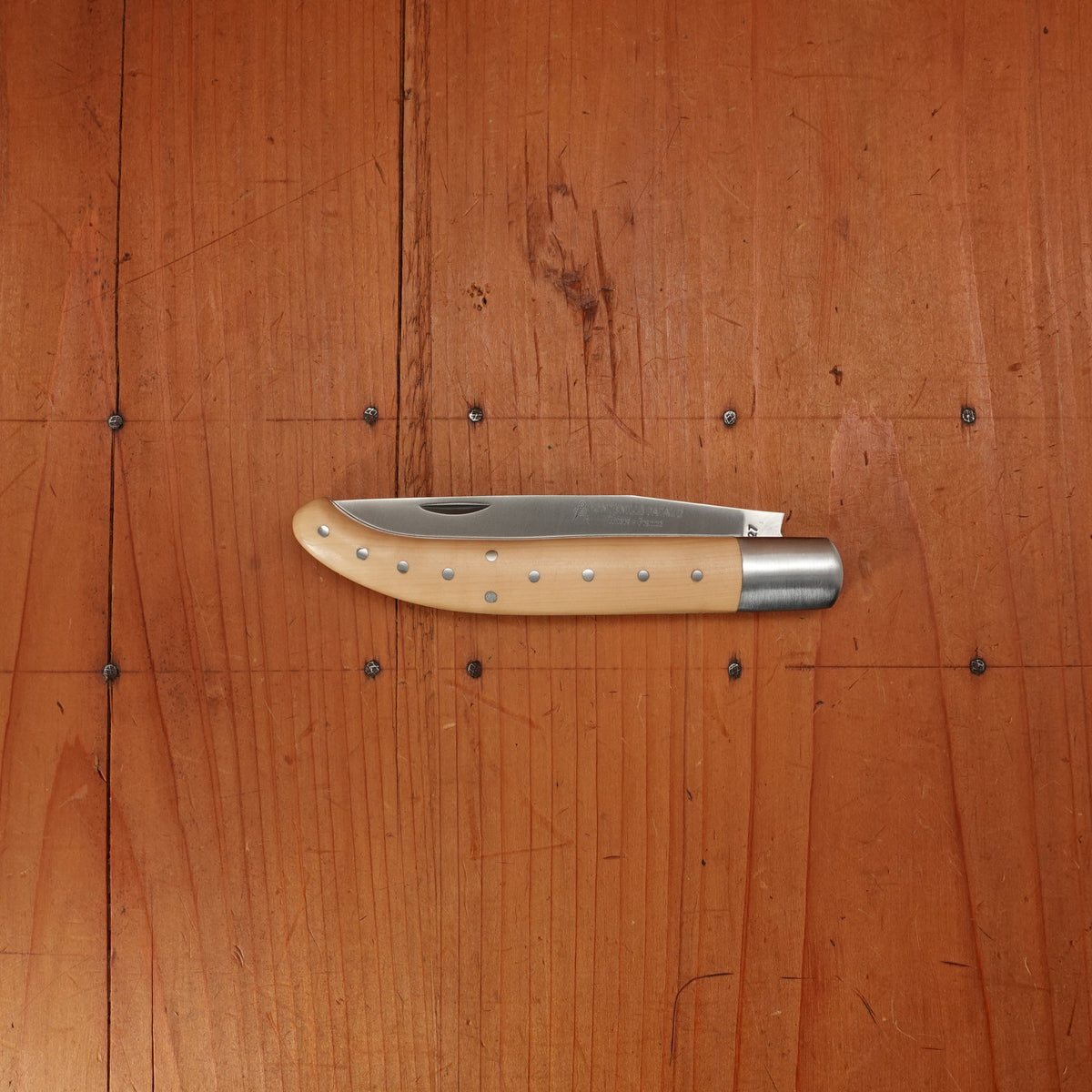 Fontenille Pataud Basque 12cm Pocket Knife Boxwood