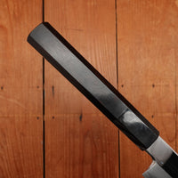 Hatsukokoro Nakagawa 270mm Sakimaru Yanagi Ginsanko Kyomen Ebony Black Buffalo Horn Handle