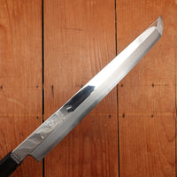 Hatsukokoro Nakagawa 270mm Sakimaru Yanagi Ginsanko Kyomen Ebony Black Buffalo Horn Handle