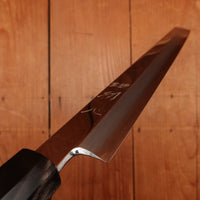 Hatsukokoro Nakagawa 270mm Sakimaru Yanagi Ginsanko Kyomen Ebony Black Buffalo Horn Handle