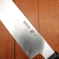 Hatsukokoro Nakagawa 270mm Sakimaru Yanagi Ginsanko Kyomen Ebony Black Buffalo Horn Handle