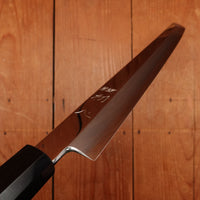 Hatsukokoro Nakagawa 300mm Sakimaru Yanagi Ginsanko Kyomen Ebony Black Buffalo Horn Handle