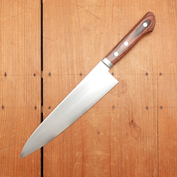 Hitohira Imojiya MZ 210mm Gyuto VG1 Imitation Mahogany Handle