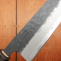 Hitohira Futana SB 210mm Gyuto Aogami Super Kurouchi Cherry Wood