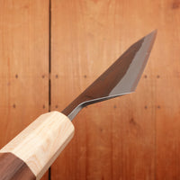 Hitohira TD 170mm Bunka Stainless Clad Aogami 2 Kurouchi Walnut Handle