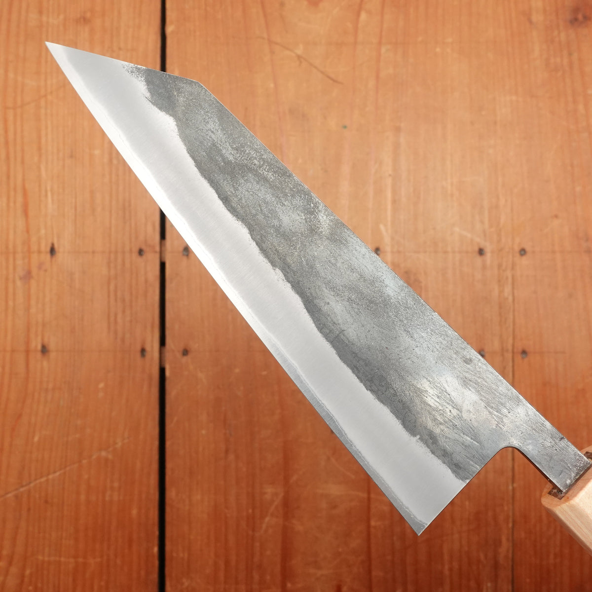 Hitohira TD 170mm Bunka Stainless Clad Aogami 2 Kurouchi Walnut Handle