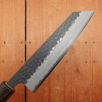 Hitohira Futana SB 170mm Bunka Aogami Super Kurouchi Tsuchime Cherry Wood