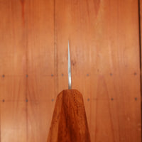 Sakai Kikumori 165mm Nakiri VG10 Tsuchime Oakwood Handle