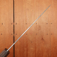 Hitohira Togashi 210mm Gyuto Shirogami 2 Kurouchi Tagayasan Handle