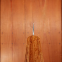 Sakai Kikumori 135mm Petty VG10 Tsuchime Oakwood Handle